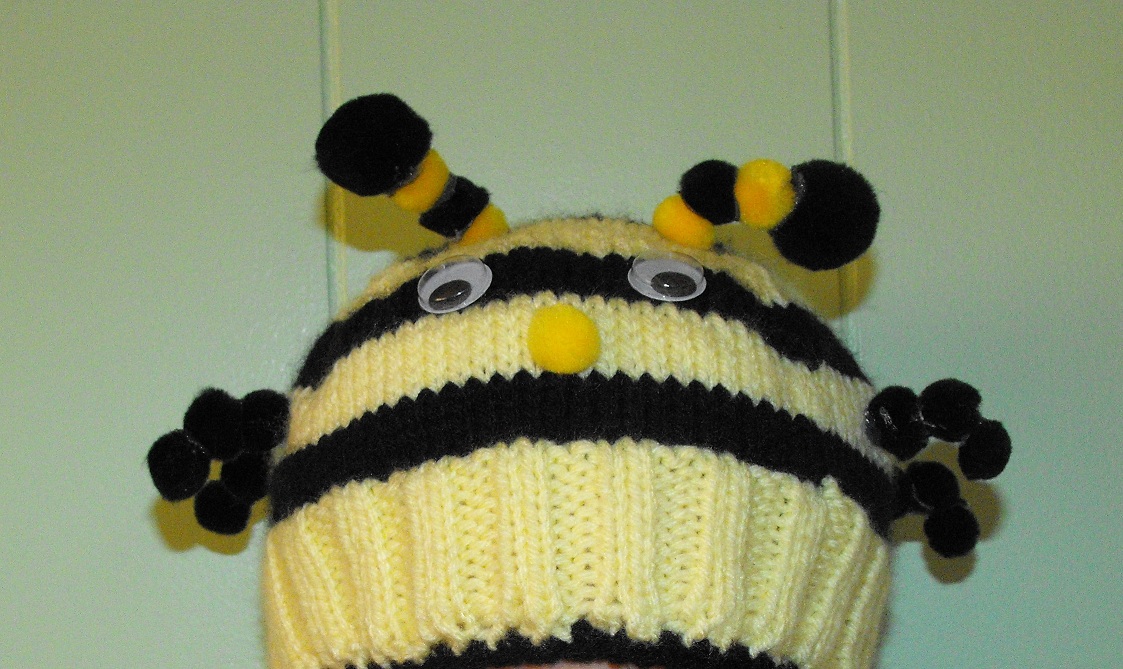tricoter une abeille